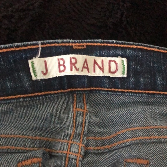 𝅺J Brand Women's 28 Dark Wash Pencil Jeans 30W x 30 CUTE jeans run small - Picture 4 of 5